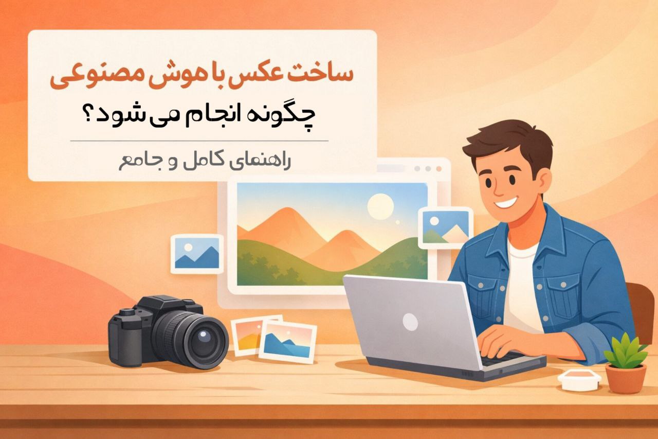 ساخت عکس با هوش مصنوعی چگونه انجام می‌شود؟